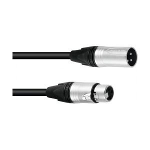 PSSO DMX cable XLR 3pin 10m bk Neutrik TILBUD løftdenløsem kabel løft løse den