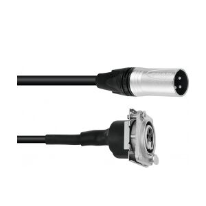 PSSO Patch Kabel XLR(M)/XLR(F) S 1m bk TILBUD løftdenløsem lappe løse løft den