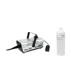 EuroLite Set Snow 3001 Snow machine + Snow fluid 1l TILBUD maskine væske sne sæt