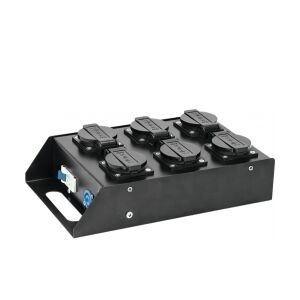 EuroLite SAB-61 Power Split Box TILBUD NU strøm dele boks