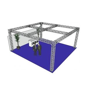 Alutruss Truss set QUADLOCK 6082 square 7.71x7.71x3.5m (WxDxH) TILBUD NU