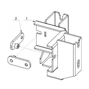 Alutruss BE-1V3E connection clamp for BE-1G3 TILBUD NU