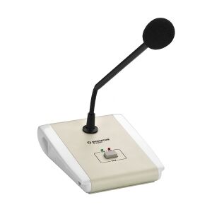 MONACOR Bordmikrofon PA-4300PTT TILBUD NU mikrofon desktop skubbe tale push talk til to