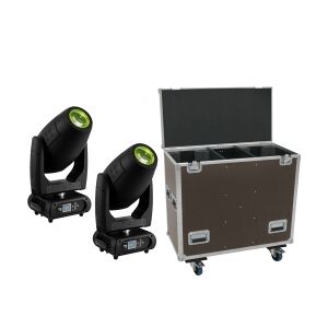 Futurelight Set 2x DMH-300 CMY Moving-Head + Case TILBUD NU