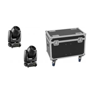 EuroLite Set 2x DMH-80 LED Spot + Case TILBUD NU