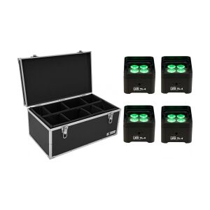 EuroLite Set 4x LED TL-4 Trusslight + Case TILBUD NU