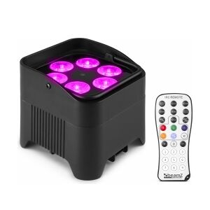 Beamz BP96S Batteri Uplight 6x 12W / RGBAW + UV / Trådløs DMX TILBUD NU