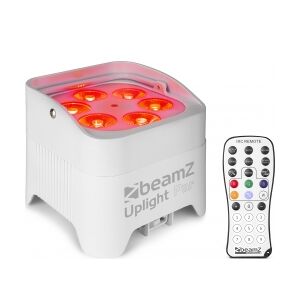 Beamz BBP96SW Batteri Uplight Par 6x 12W / RGBAW + UV / Trådløs DMX TILBUD NU