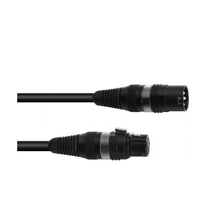 SOMMER CABLE DMX cable XLR 3pin 20m bk Hicon TILBUD NU