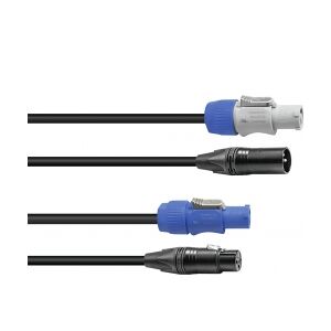 SOMMER CABLE Combi Cable DMX PowerCon/XLR 10m TILBUD NU