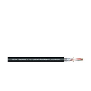 SOMMER CABLE Microphone cable 2x0.50 100m bk SC-Primus FRNC TILBUD NU