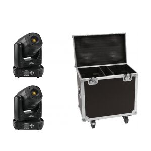 EuroLite Set 2x LED TMH-S90 + Case TILBUD NU