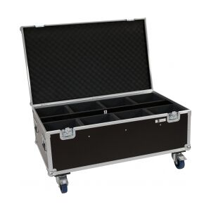 Roadinger Flightcase 8x LED IP PAR 7x8W QCL/7x9W SCL with wheels TILBUD NU