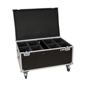 Roadinger Flightcase 8x LED IP PAR 12x8W QCL/12x9 SQL Spot with wheels TILBUD NU