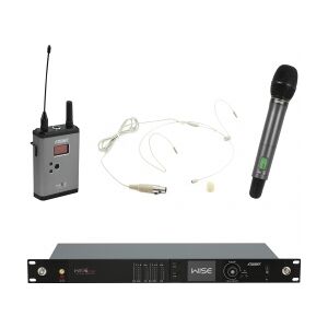 PSSO Set WISE TWO + Dyn. wireless microphone + BP + Headset 823-832/863-865MHz