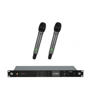 PSSO Set WISE TWO + 2x Dyn. wireless microphone 823-832/863-865MHz TILBUD NU