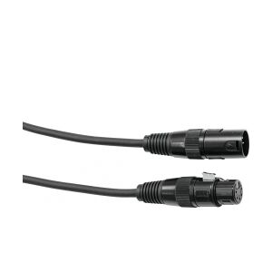 EuroLite DMX cable XLR 5pin 10m bk TILBUD NU kabel