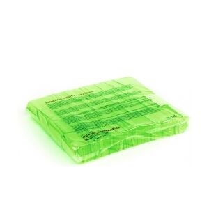 TCM FX Slowfall Confetti rectangular 55x18mm, neon-green, uv active, 1kg TILBUD
