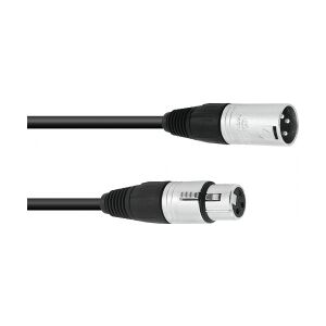 SOMMER CABLE XLR cable 3pin 0.9m bk Neutrik TILBUD NU