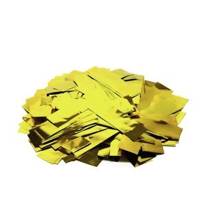 TCM FX Metallic Confetti rectangular 55x18mm, gold, 1kg TILBUD NU