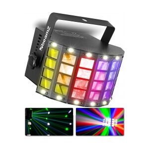 Lyseffekt DerbyStrobe LED, kraftig og farverig lyseffekt med strobelys, Auto Mus