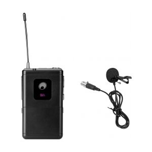 Omnitronic UHF-E Serie Bodypack 531.9MHz + Lavalier Microphone TILBUD NU