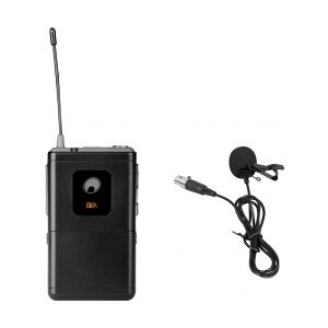 Omnitronic UHF-E Series Bodypack 826.1MHz + Lavalier Microphone TILBUD NU