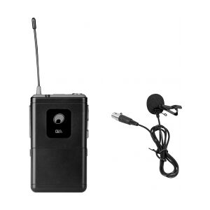 Omnitronic UHF-E Series Bodypack 831.1MHz + Lavalier Microphone TILBUD NU