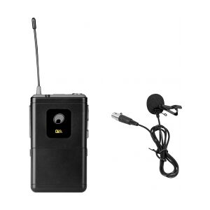 Omnitronic UHF-E Series Bodypack 828.6MHz + Lavalier Microphone TILBUD NU