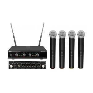 Omnitronic UHF-E4 Wireless Mic System 823.6/826.1/828.6/831.1MHz TILBUD NU