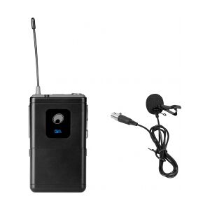 Omnitronic UHF-E Series Bodypack 527.5MHz + Lavalier Microphone TILBUD NU