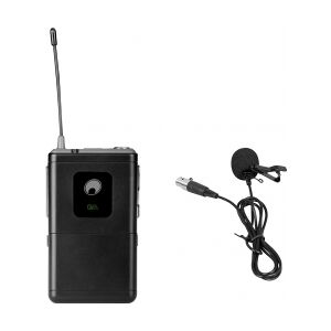 Omnitronic UHF-E Series Bodypack 525.3MHz + Lavalier Microphone TILBUD NU