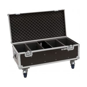 Roadinger Flightcase 4x Audience Blinder 2x100W LED COB CW/WW with wheels TILBUD