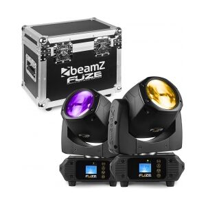 Fuze75B Beam 75W LED Moving Head Sæt 2 Stykker i Flyttekasse TILBUD NU