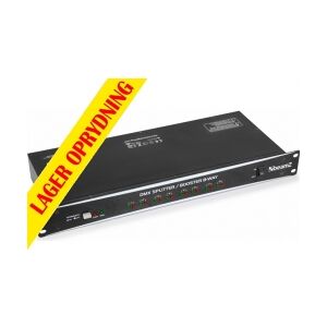 DMX8 Splitter / Booster 8-vejs TILBUD NU vejs vej