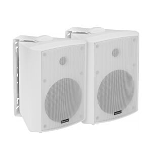 Omnitronic ALP-6A Active Speaker Set white TILBUD NU