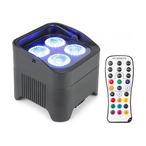 Beamz BBP94 Batteri Uplight Par 4x 10W / RGBAW+UV TILBUD NU