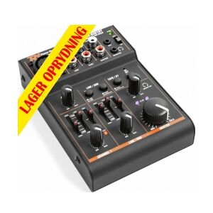 PDM-D301BT 3-kanals USB-mixer TILBUD NU kanals kanal