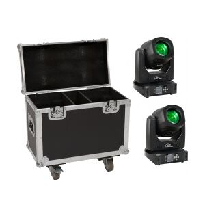 EuroLite Set 2x LED TMH-B90 + Case with wheels TILBUD NU