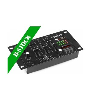 STM-3020, 4-channel mixer with USB Black 