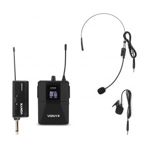 WM55B Trådløst Bodypack Mikrofon Plug-and-Play Sæt UHF TILBUD NU