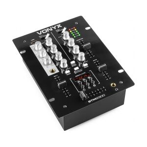 DJ Mixer STM-2300 2-kanals med EQ, Crossfader og USB/MP3-afspiller TILBUD kanal