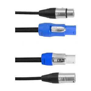 EuroLite Combi Cable DMX P-Con/5 pin XLR 3m TILBUD NU