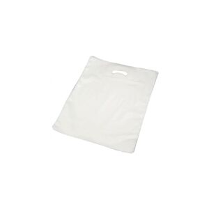 Lemvigh-Muller Bærepose plastik LD hvid 45my 400x450/50mm  500STK/ka