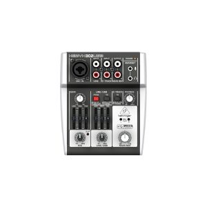 Behringer X302USB audio mixer 5 kanaler