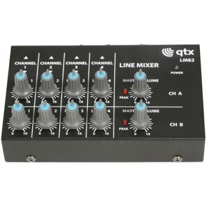 Qtx Lm82 - Mini Line Level Mixer - 8 Kanaler
