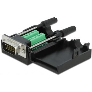 DeLOCK Terminal Block Adapter - Seriel 9 Pin Han Til Til Terminal Block