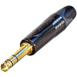 Neutrik High End Stereo 6.35 Mm Jack Stik Til Lodning - Sort