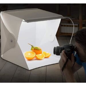 Folding Lighting Softbox, Mini LED Photo Studio Light Box, Portab