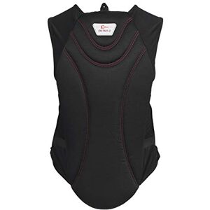 Kerbl 324501 Kinder Rückenschutz-Weste Protectosoft, Reitweste L Schwarz